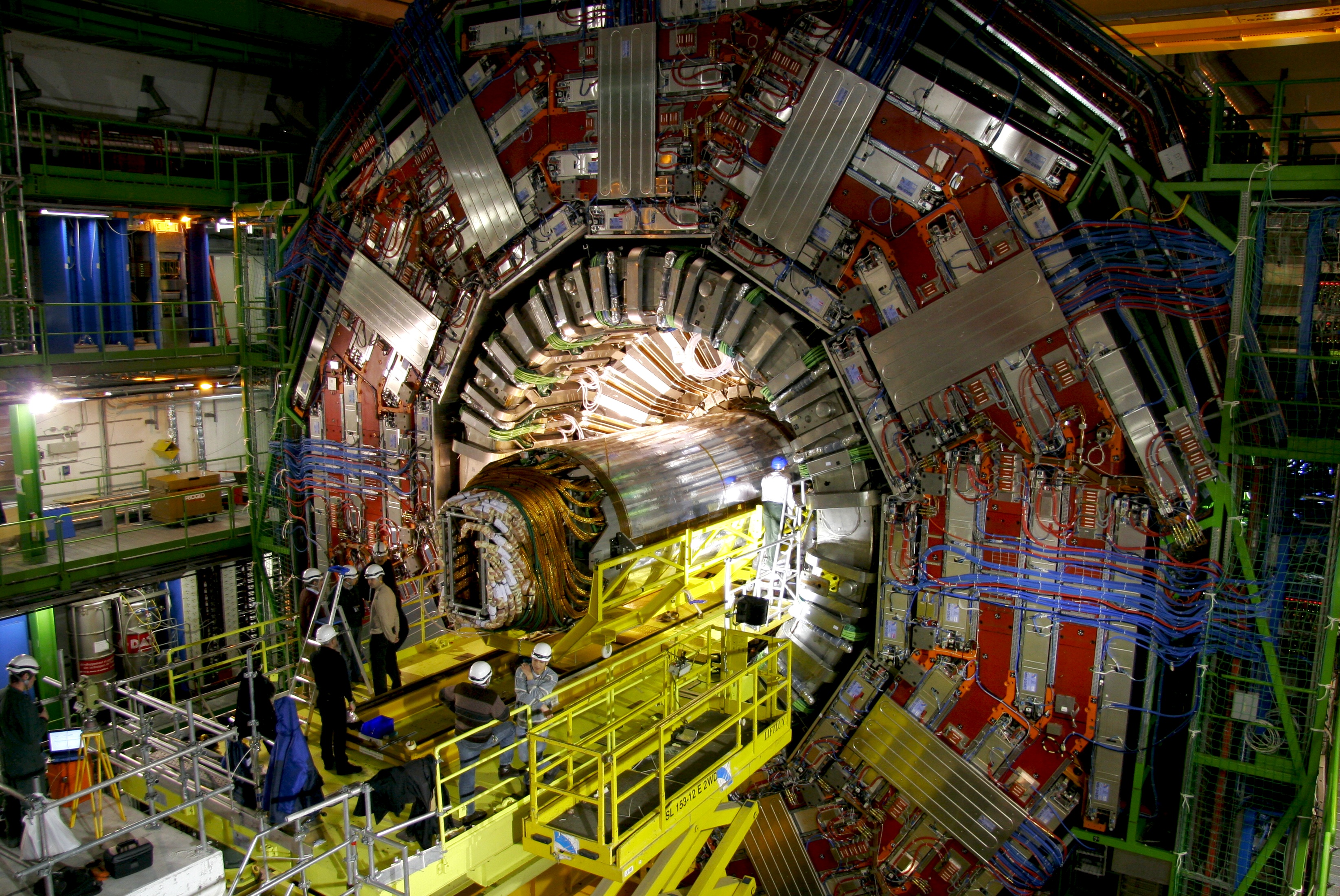 CMS detector at the LHC